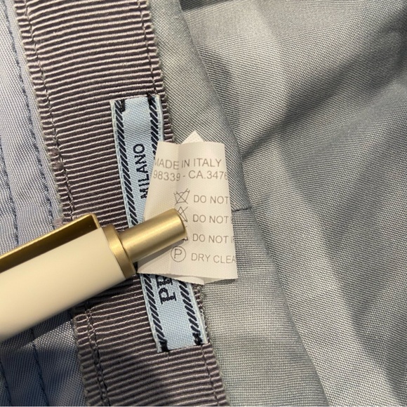 $695 EUC Prada Re-Nylon Bucket Hat Cornflower Blue Size M - Picture 7 of 14